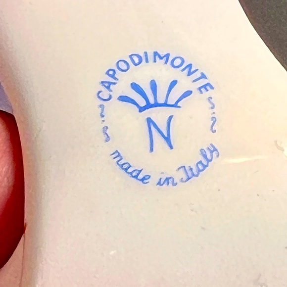 Miniature Collectable Porcelain Shoes Vintage Signed - Picture 6 of 14